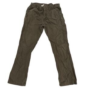 Carhartt B324 DFE Men's 34x32 Relaxed Fit Utility Work Pants Green GUC